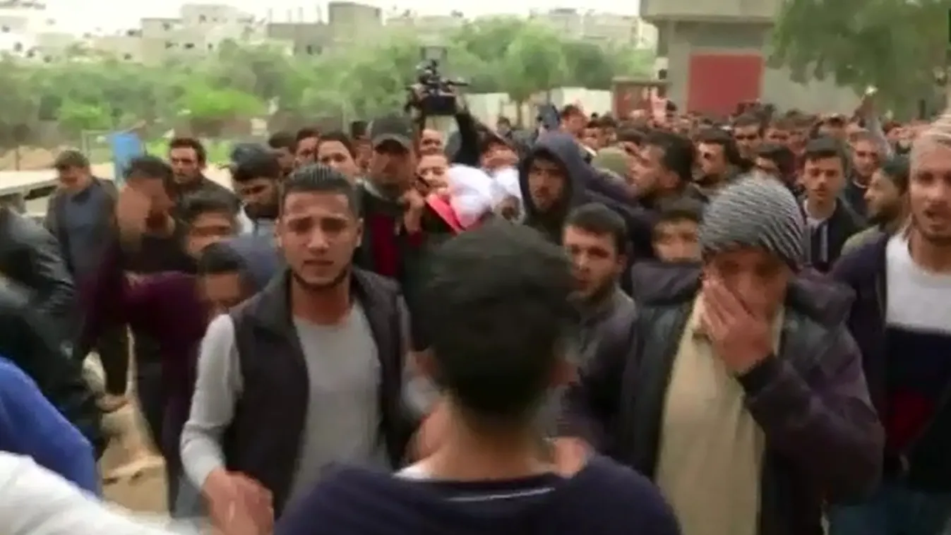 Tüntetőkre lőttek a határon, egy 20 éves férfi meghalt