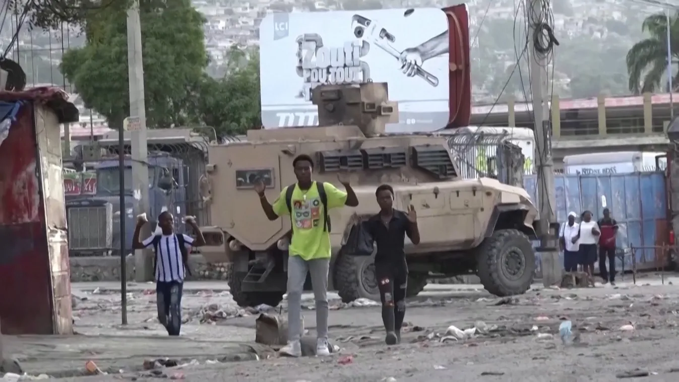 Tízezrek menekültek el Haiti fővárosából + videó