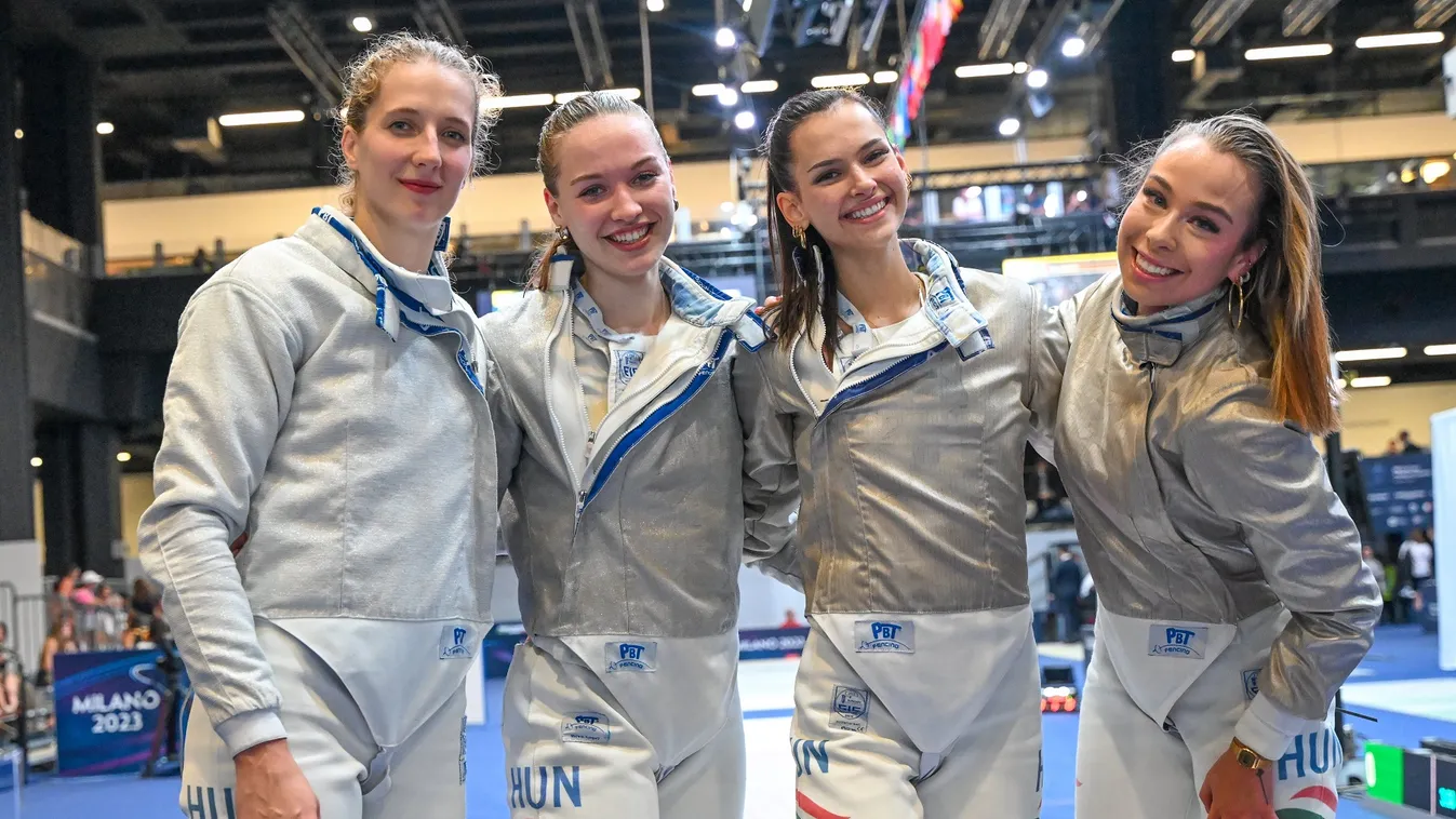 Címét megvédve világbajnok a női kardcsapat Milánóban