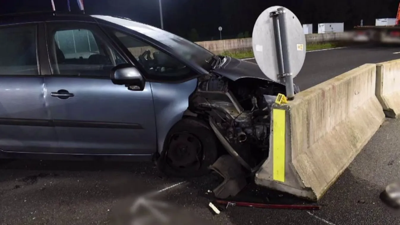 Hatan sérültek meg egy balesetben a letenyei határátkelőnél