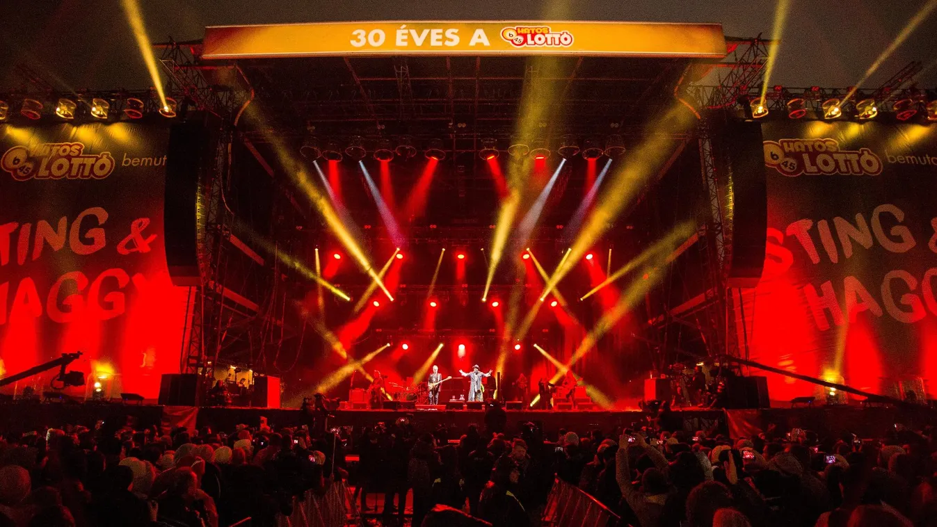 Megtelt a Hősök tere Sting és Shaggy koncertjére