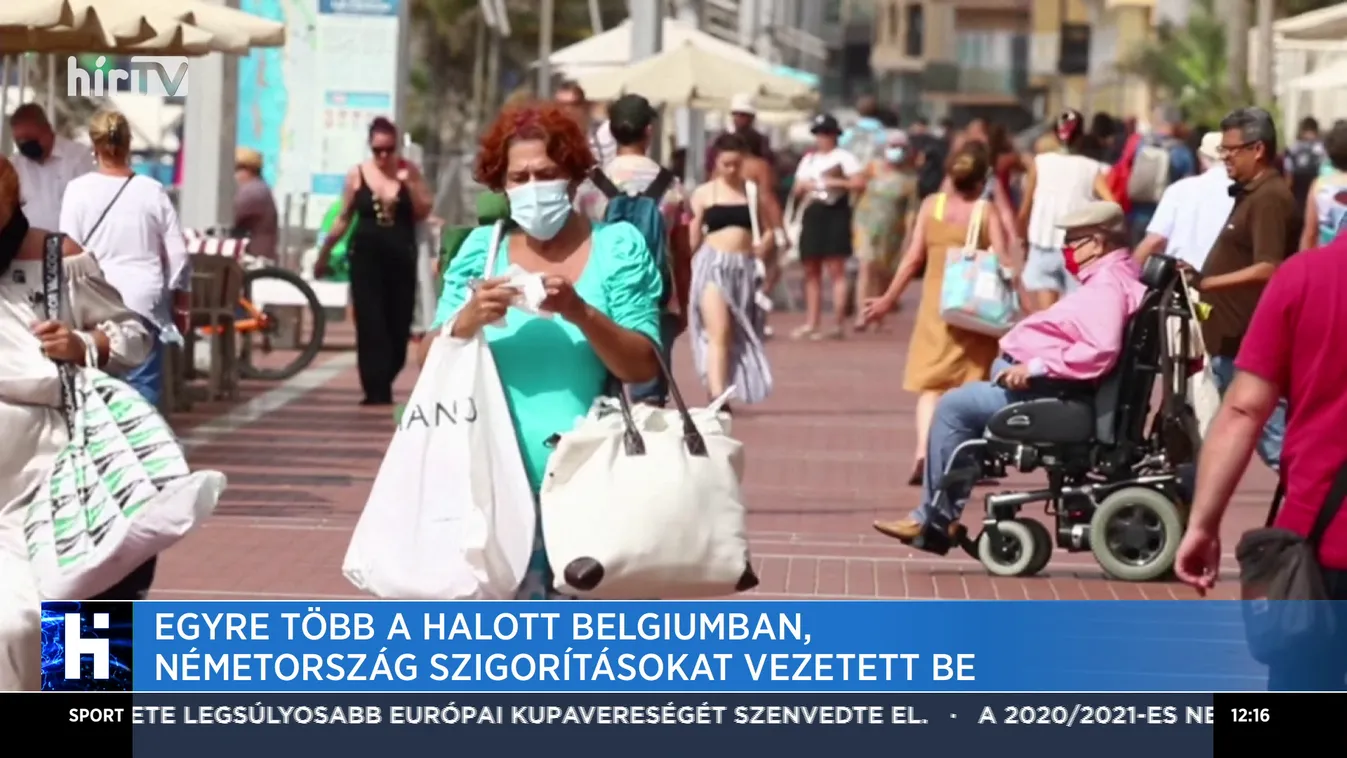 Egyre több a halott Belgiumban, Németország szigorításokat vezetett be