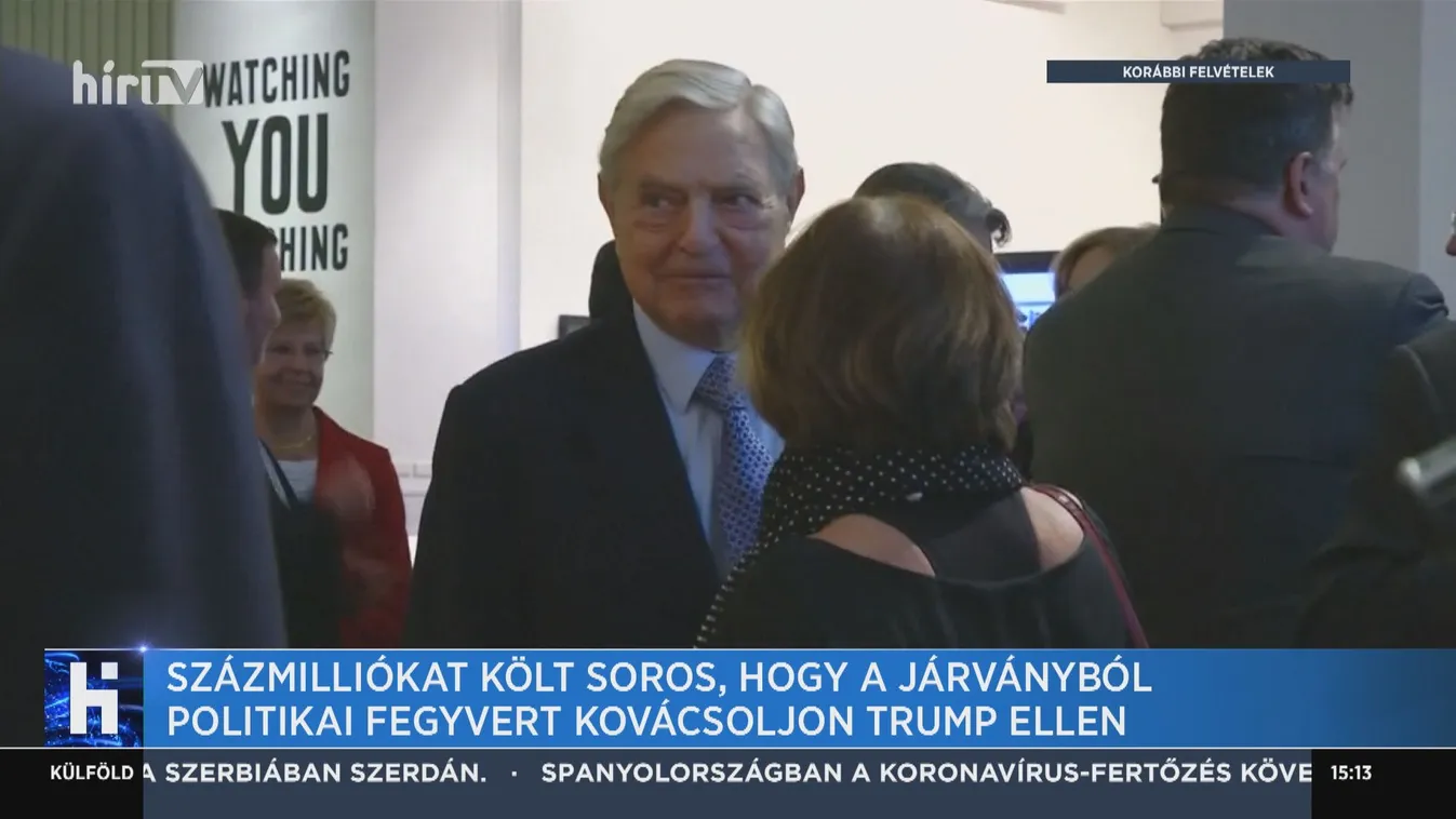 Százmilliókat költ Soros, hogy a járványból politikai fegyvert kovácsoljon Trump ellen