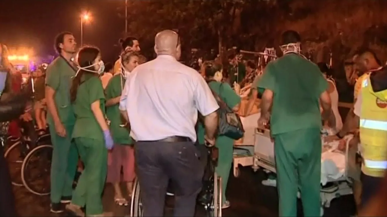 Egy beteg hozzátartózója gyújtotta fel a kórházat