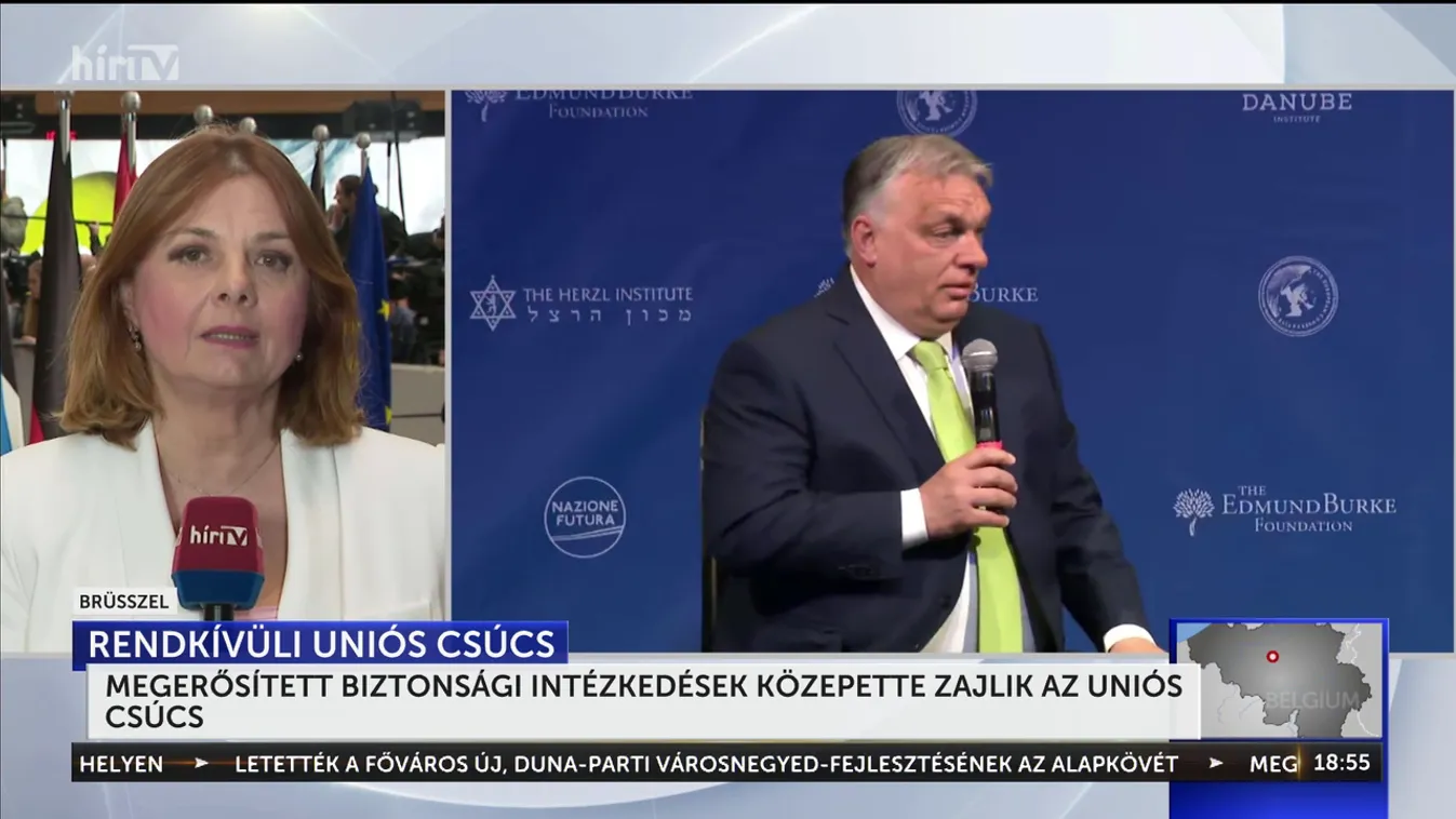Megerősített biztonsági intézkedések közepette zajlik az uniós csúcs + videó