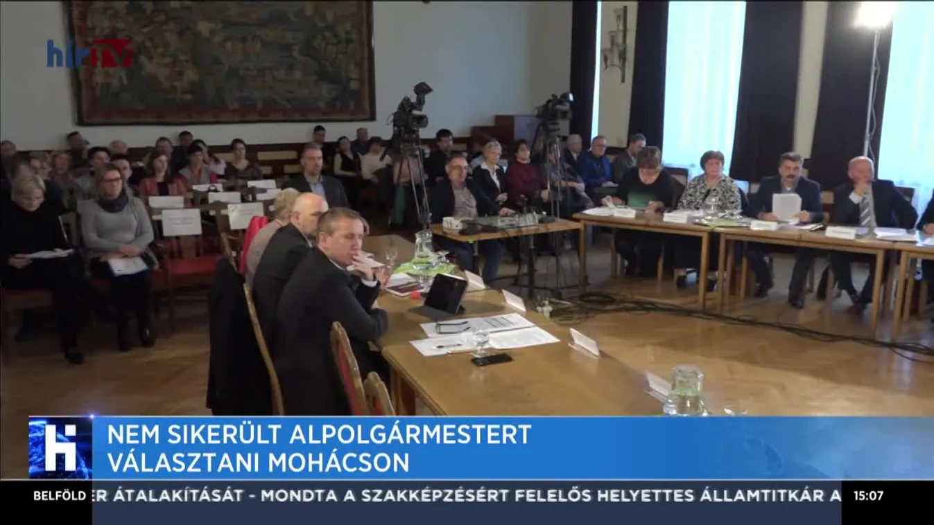 Nem sikerült alpolgármestert választani Mohácson