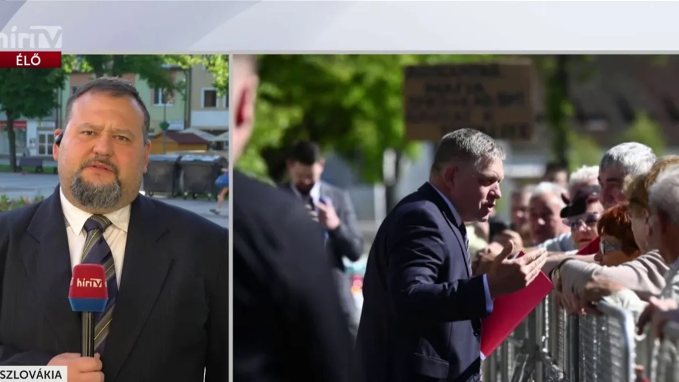 Eszméleténél van a meglőtt Robert Fico + videó
