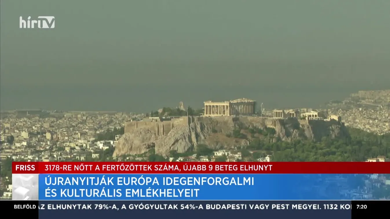 Újranyitják Európa idegenforgalmi és kulturális emlékhelyeit