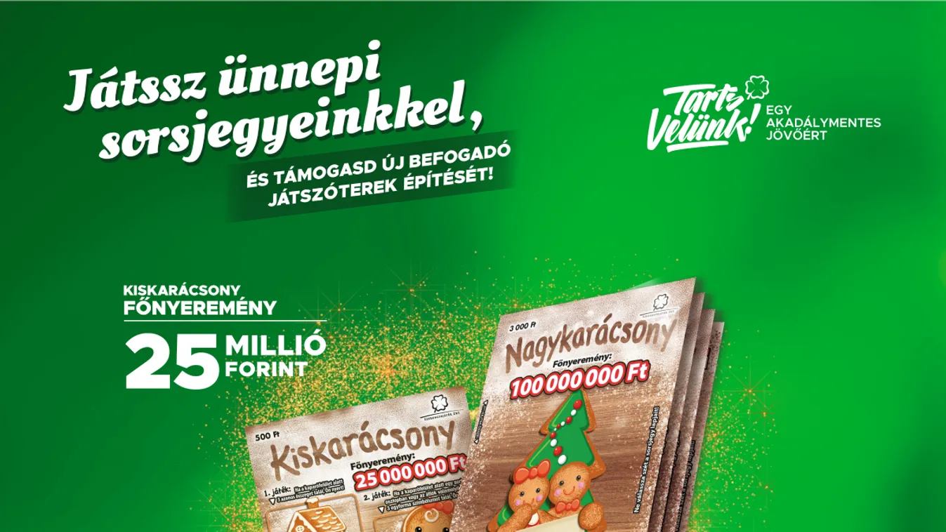Tarts velünk egy akadálymentes jövőért! - szemléletformáló kampányt indít a Szerencsejáték Zrt.