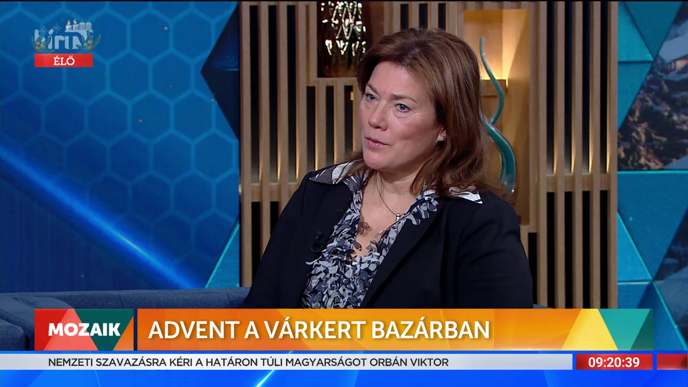 Mozaik: Advent a Várkert Bazárban
