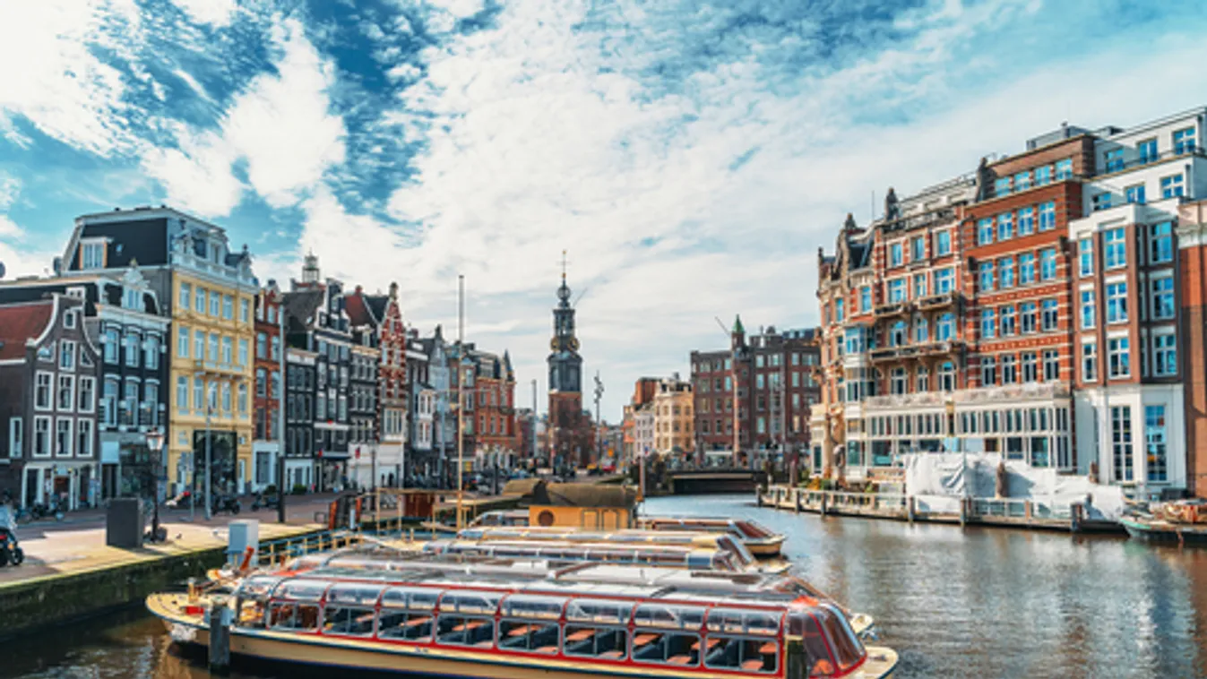 Vízágyúval oszlatták Amszterdamban a járványügyi korlátozások ellen tiltakozó tömeget