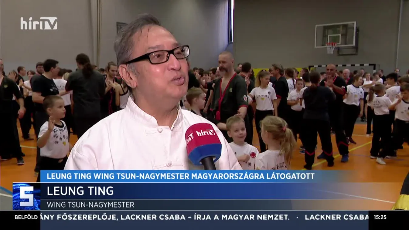 Leung Ting Wing Tsun - Nagymester Magyarországra látogatott