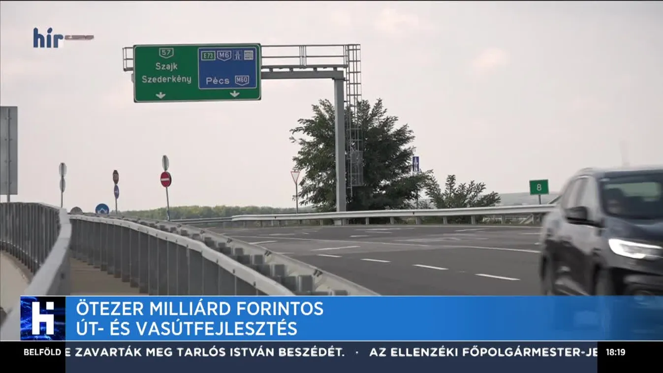 Ötezer milliárd forintos út- és vasútfejlesztés
