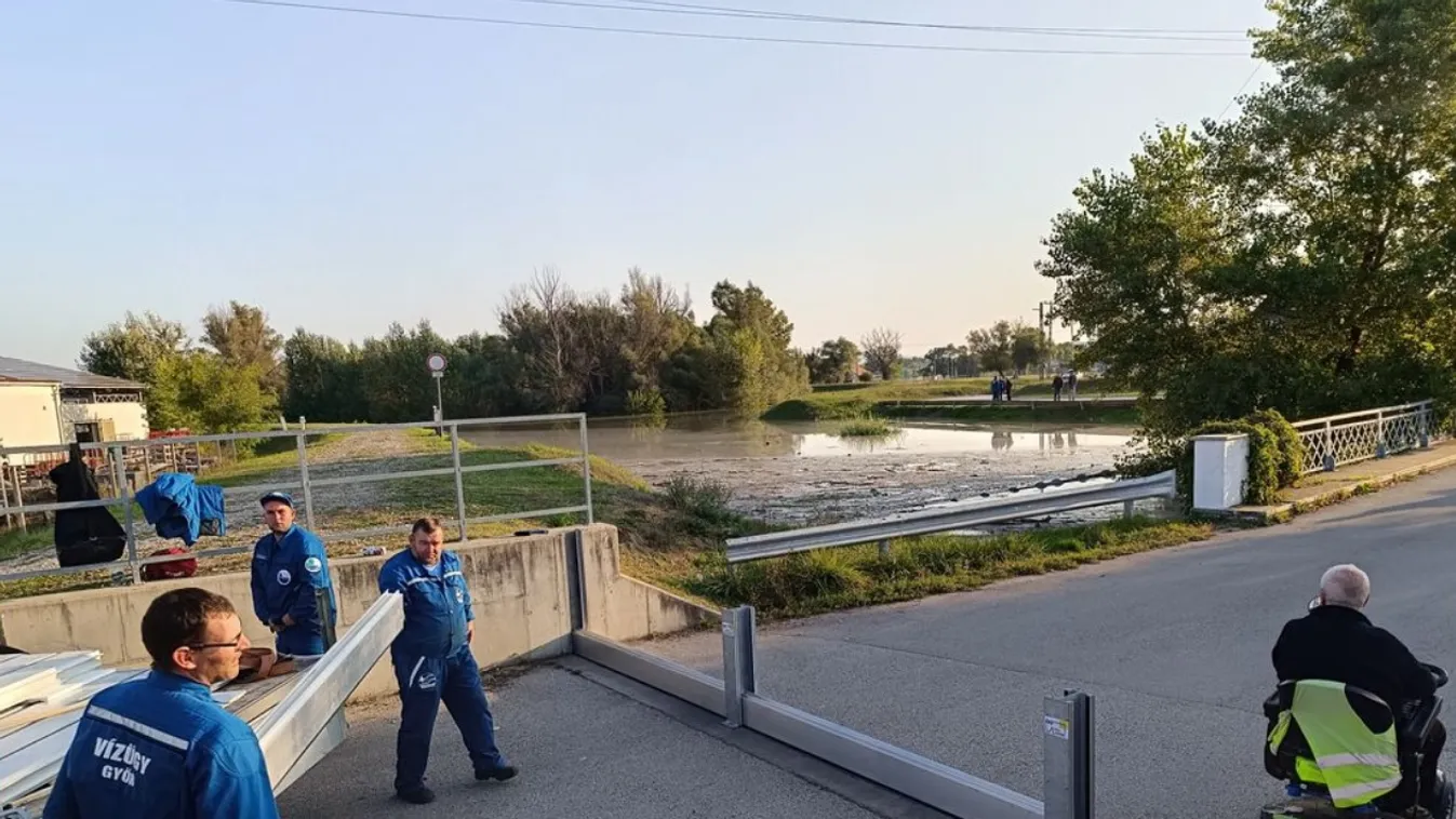 Élesben vizsgázik Táton a védműrendszer + videó