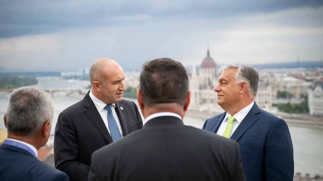 Bulgária államfőjével tárgyalt Orbán Viktor