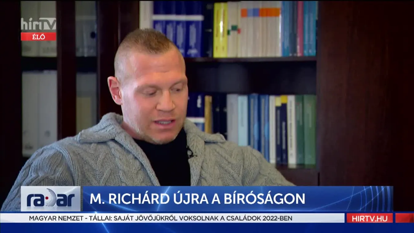 Radar - M. Richárd újra a bíróságon