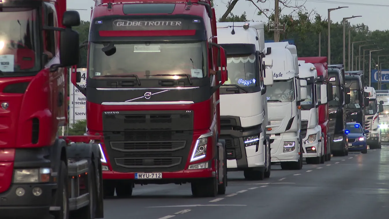 Kamionos találkozó Békéscsabán + videó