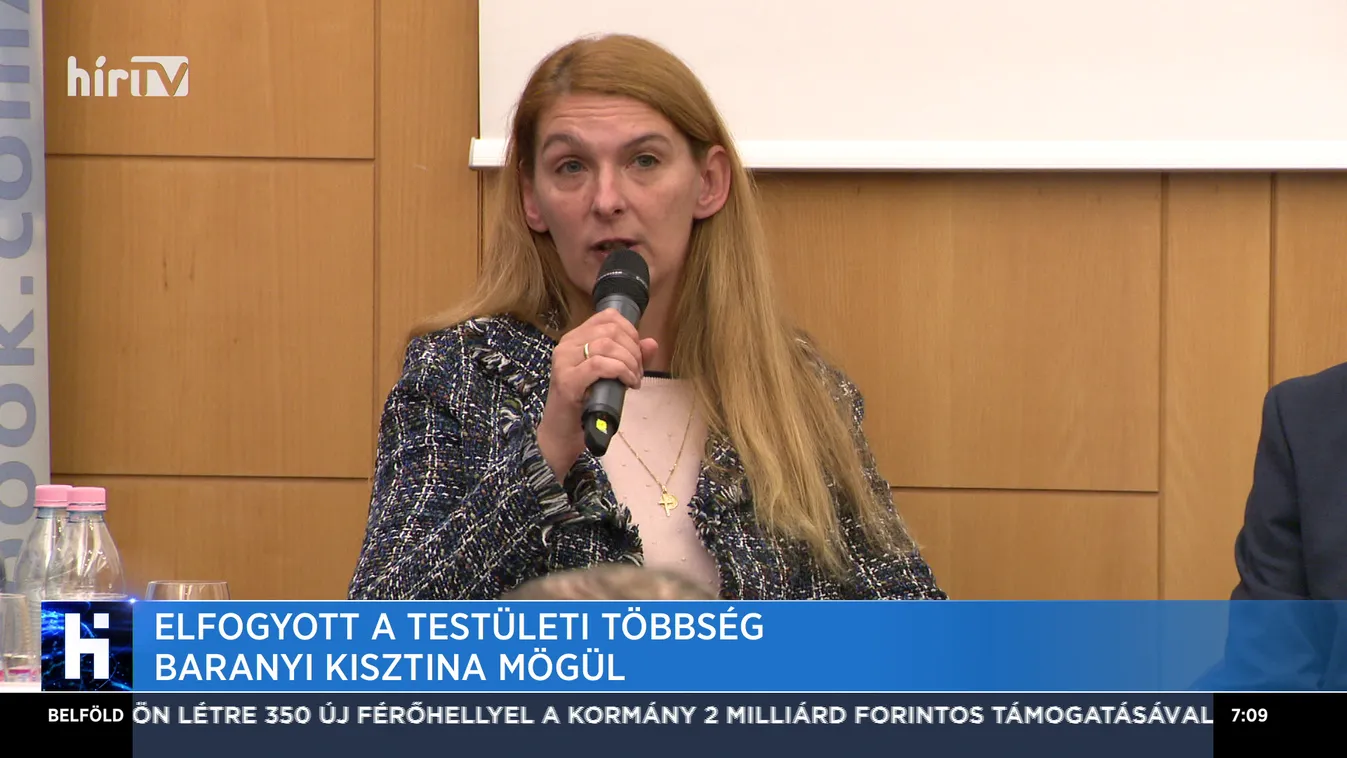 Elfogyott a testületi többség Baranyi Krisztina mögül