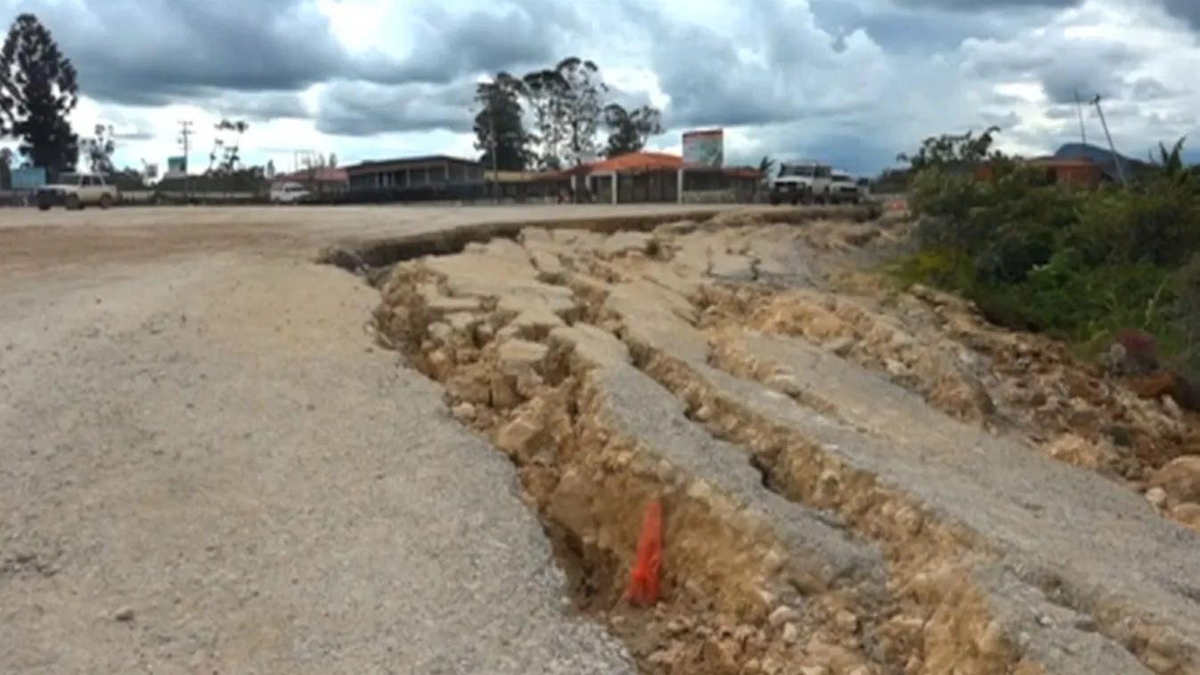 Újabb halálos rengés Pápua Új-Guineán