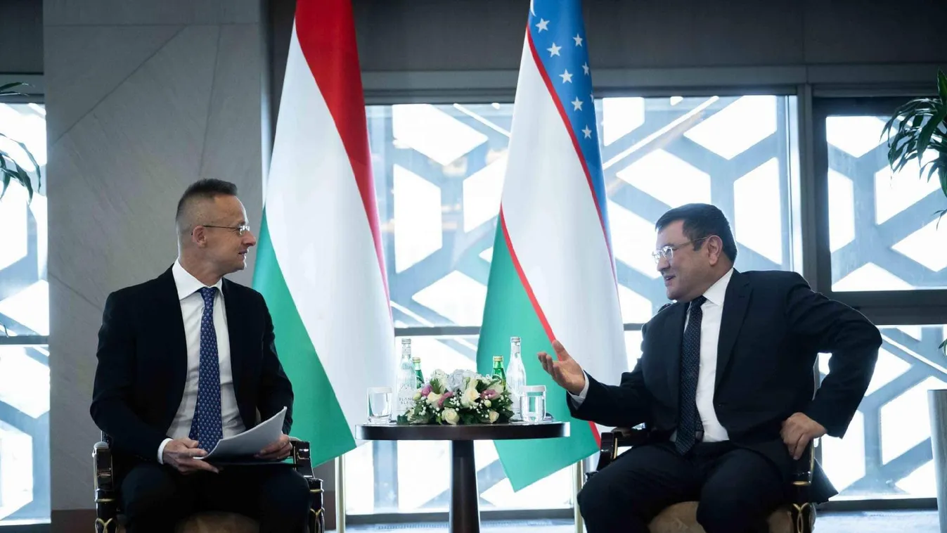 Szijjártó Péter: a magyar-üzbég együttműködés az energetika területére is kiterjedhet
