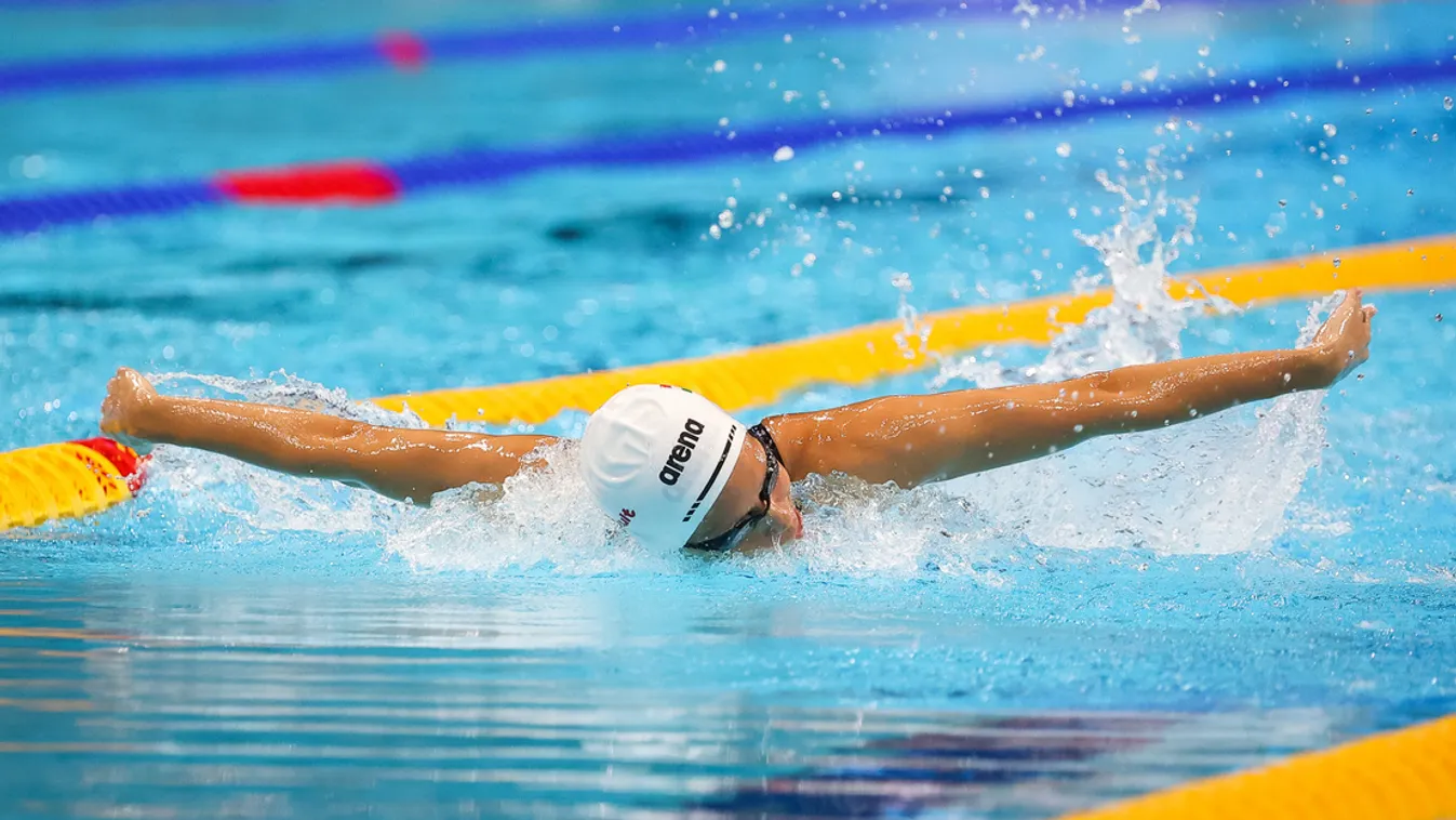 Kapás Boglárka hetedik 200 méter pillangón