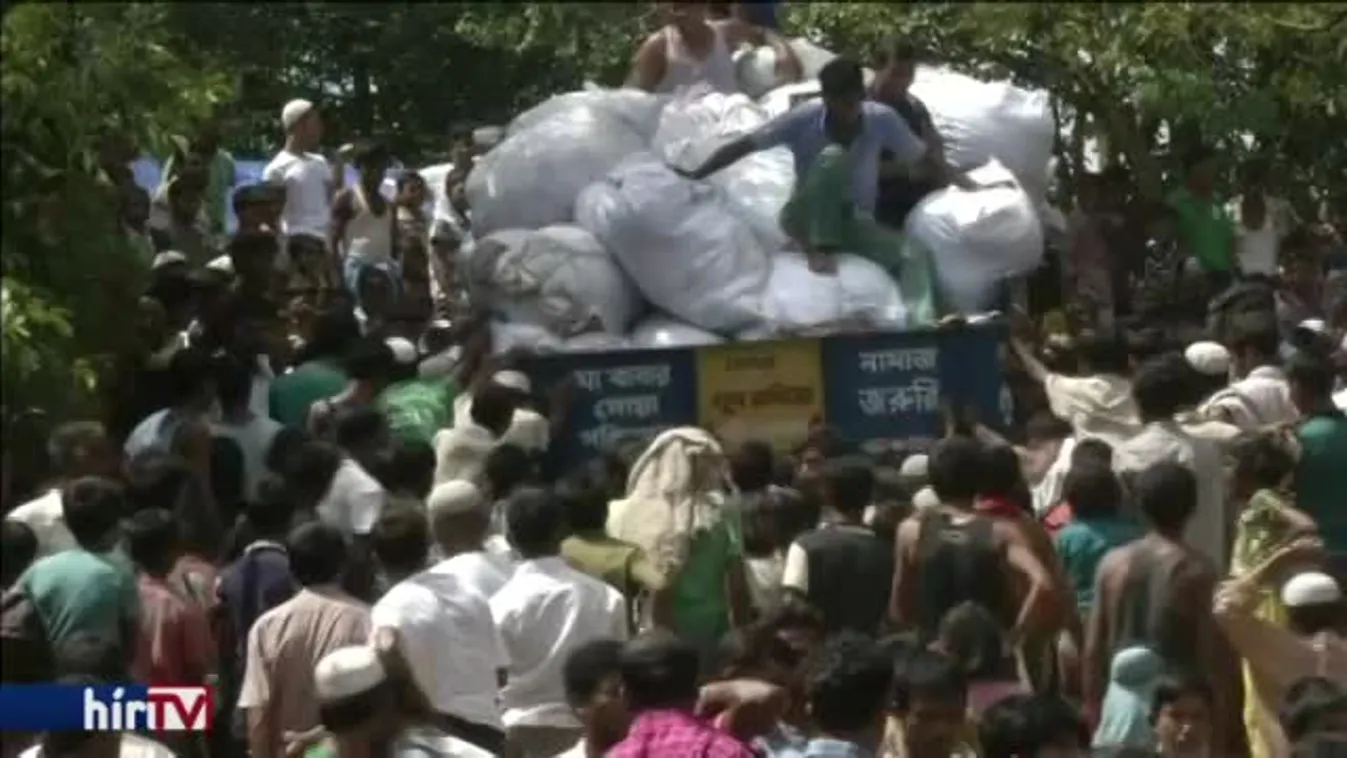 Negyedmillió kisgyermek is elmenekült Mianmarból