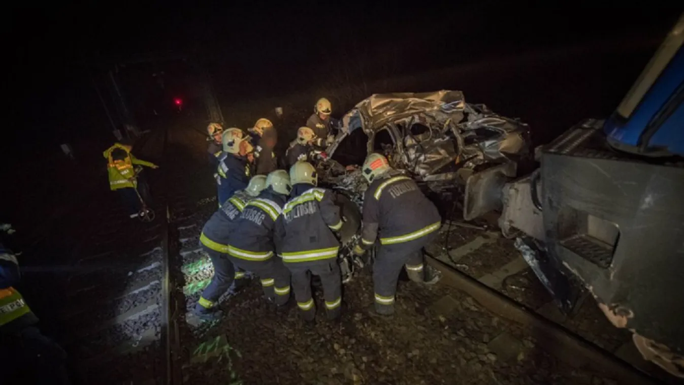 Halálos áldozattal járó ütközés történt egy autó és egy InterCity között