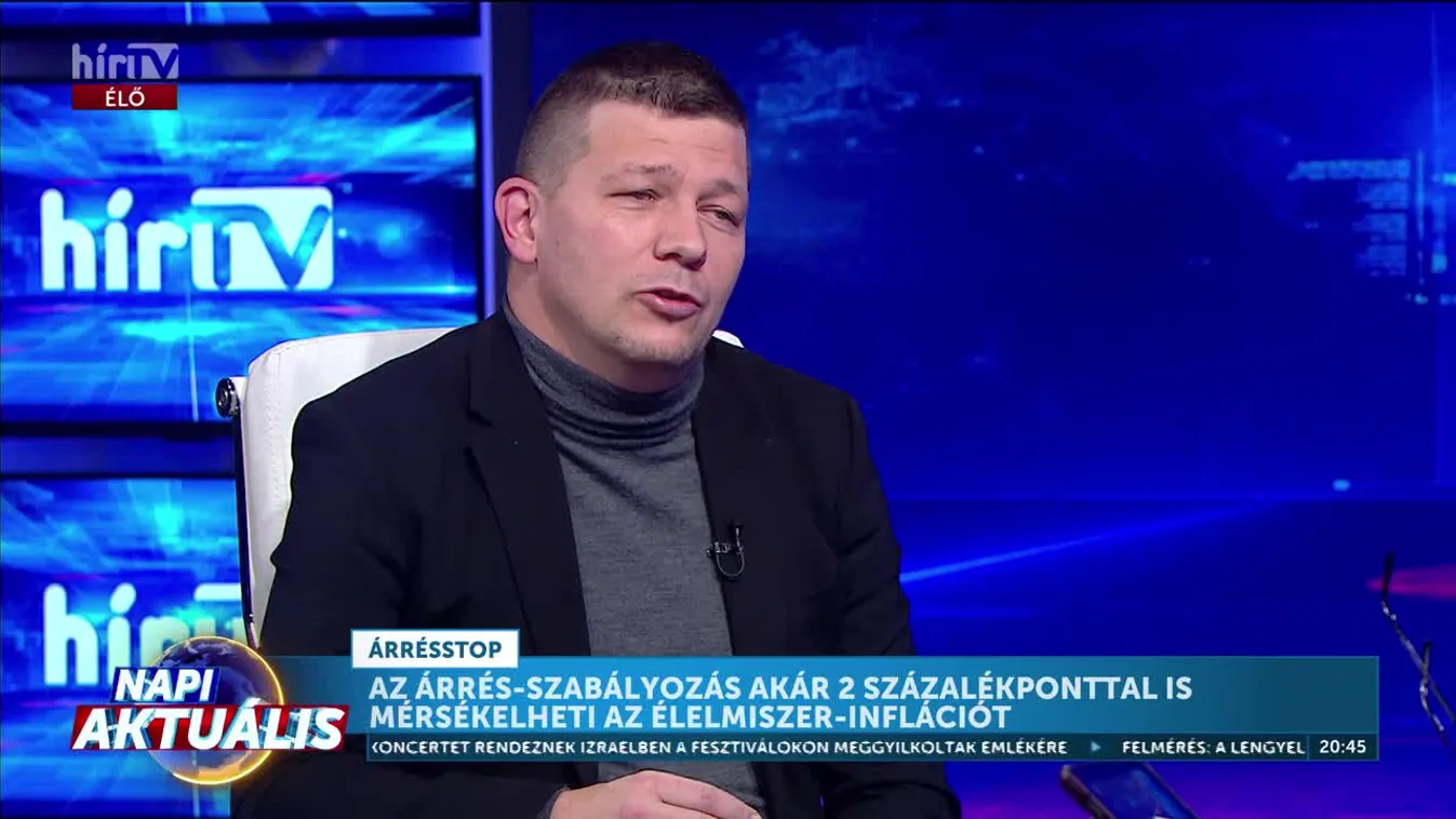 Napi aktuális - Eitmann Norbert: büntetésre számíthatnak azok a kereskedők, amelyek nem tartják be az árrésszabályozást + videó