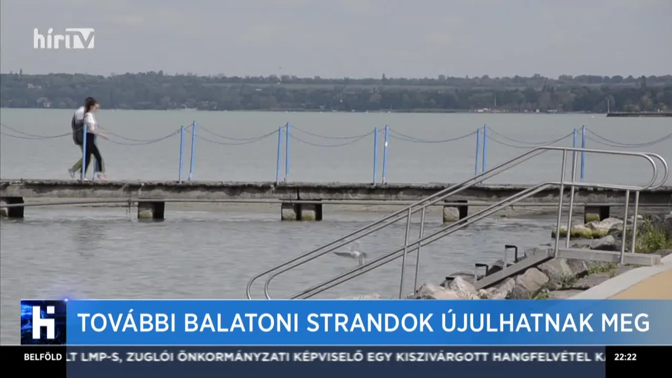 További balatoni strandok újulhatnak meg