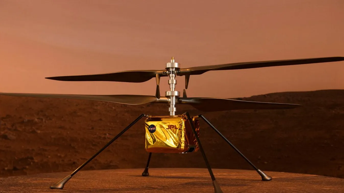 Történelmi tesztrepülést tett a NASA helikoptere a Marson