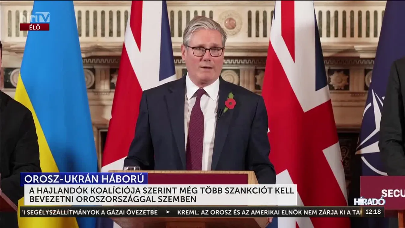 Ki fogja ezt megfizetni? Starmer és Zelenszkij újabb szankciókat követel + videó