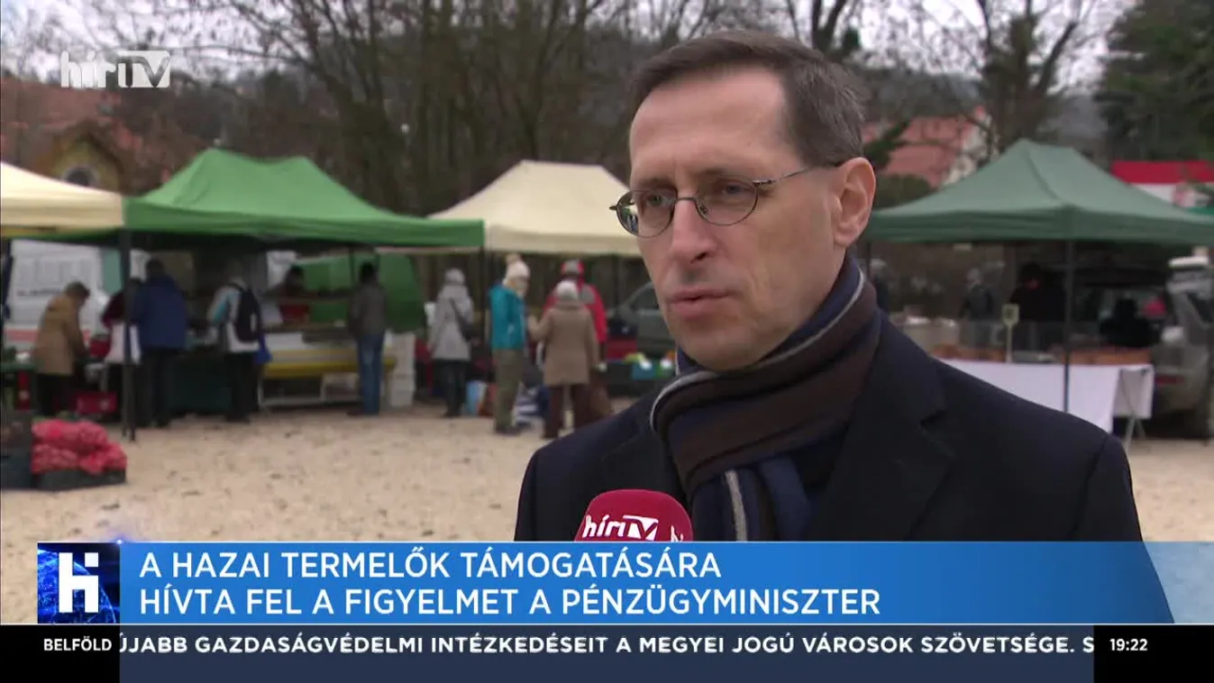 A hazai termelők támogatására hívta fel a figyelmet a pénzügyminiszter
