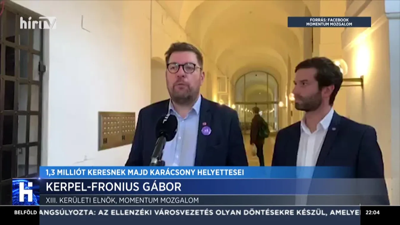 1,3 milliót keresnek majd Karácsony helyettesei