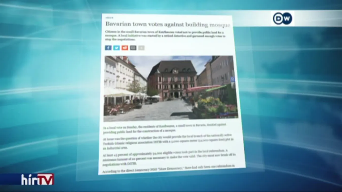 Népszavazáson utasították el a mecsetépítést