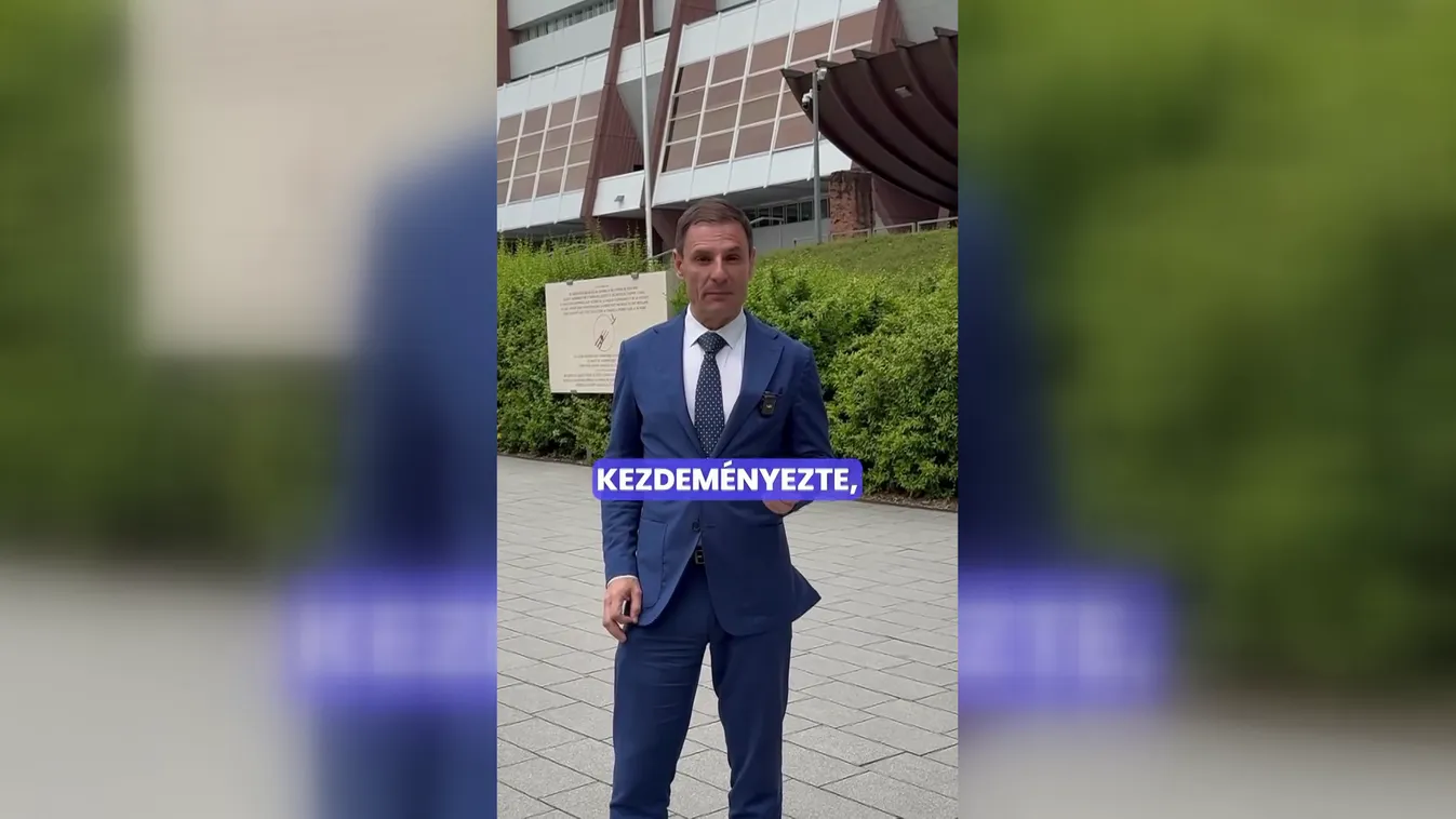 Tuzson Bence: Az Európai Emberi Jogi Bíróság változtasson a migrációs politikáján + videó