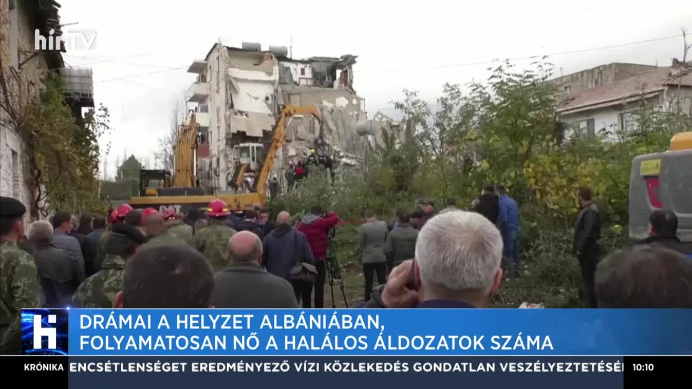 Drámai a helyzet Albániában, folyamatosan nő a halálos áldozatok száma