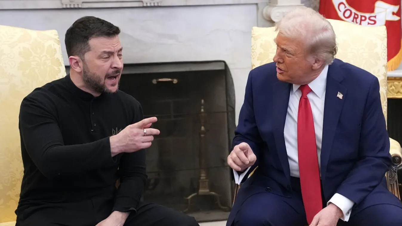 Trump: Zelenszkij tiszteletlen volt az Egyesült Államokkal az ovális irodában + videó