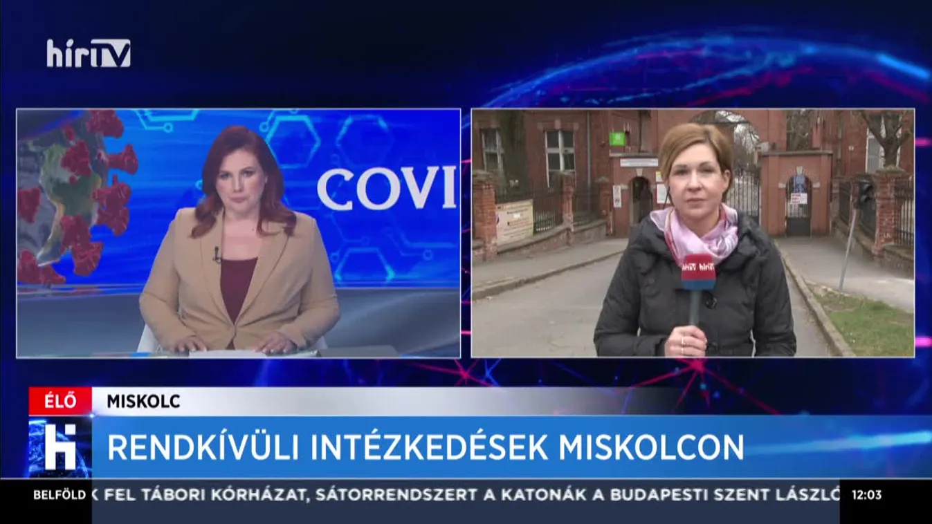 Rendkívüli intézkedések Miskolcon