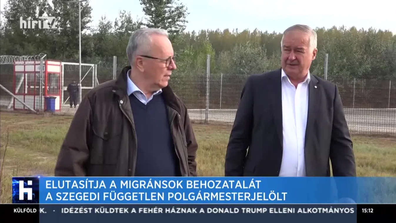 Elutasítja a migránsok behozatalát a szegedi független polgármesterjelölt