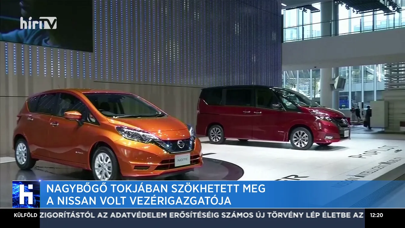 Nagybőgő tokjában szökhetett meg a Nissan volt vezérigazgatója