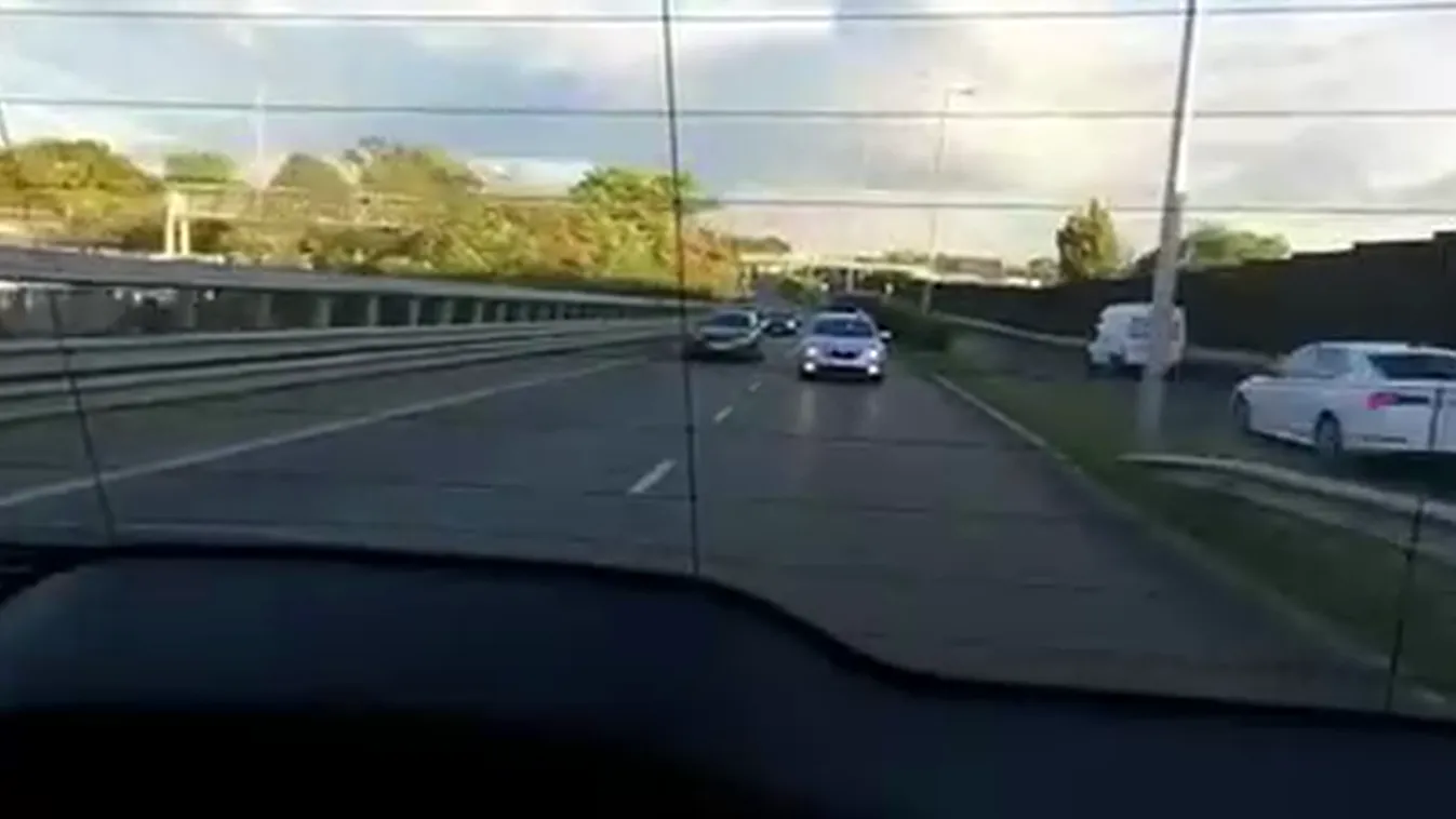 Orbán üldözője bevágott a TEK-konvojba