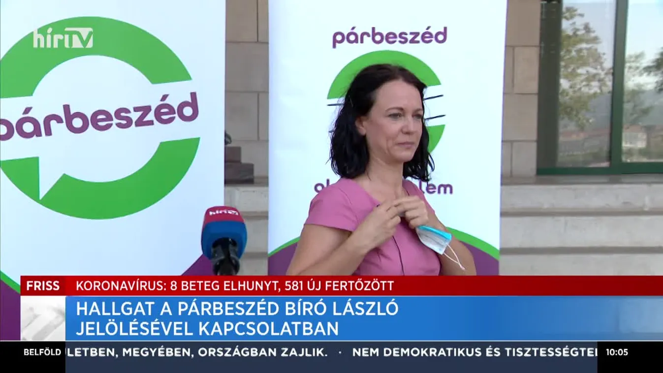 Hallgat a Párbeszéd Bíró László jelölésével kapcsolatban