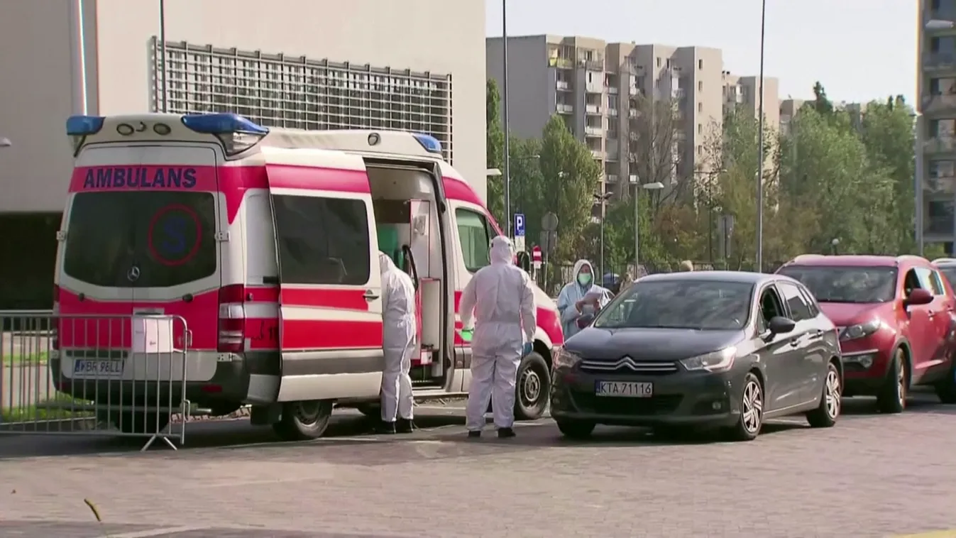 Ideiglenes kórházakat létesítenek Lengyelországban a járvány miatt