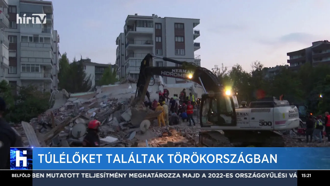 Túlélőket találtak Törökországban