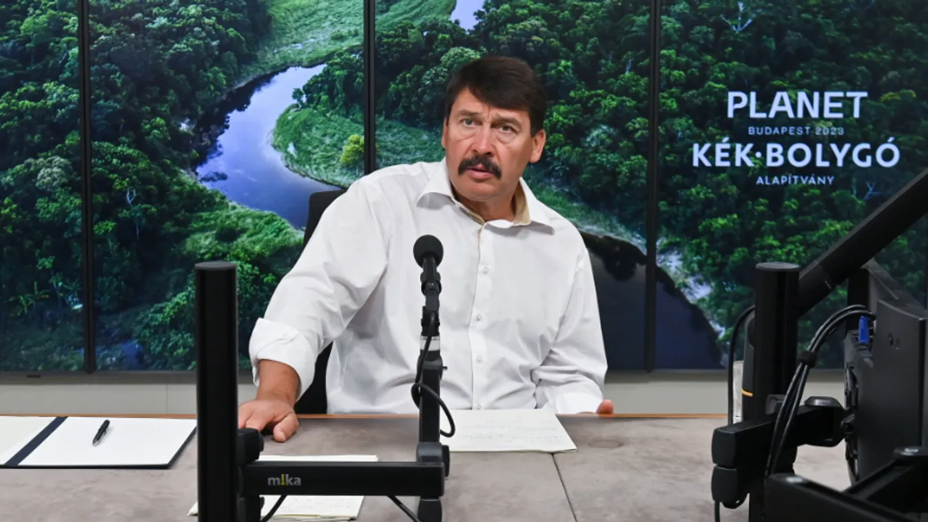 Áder János: Az ember már nem akar együtt élni a természettel