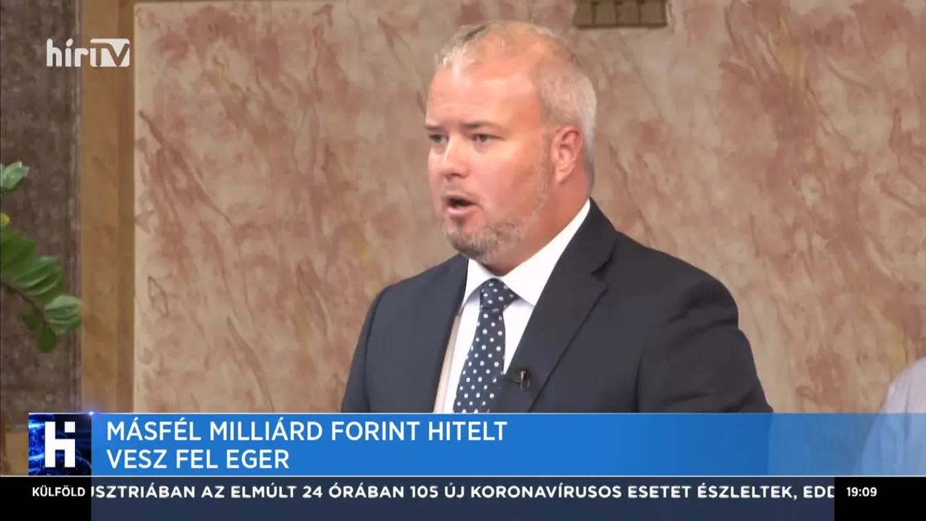 Másfél milliárd forint hitelt vesz fel Eger