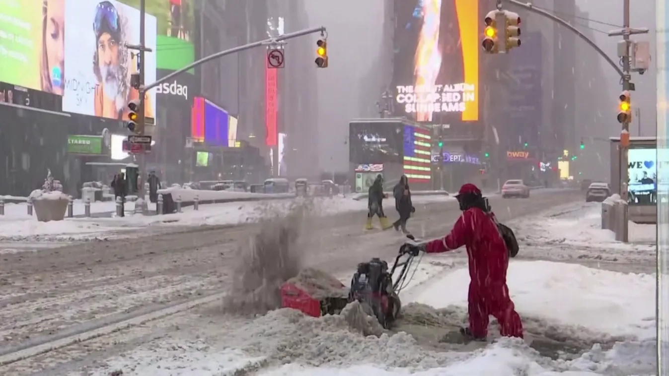 A havazás okoz gondot az Amerikai Egyesült Államokban