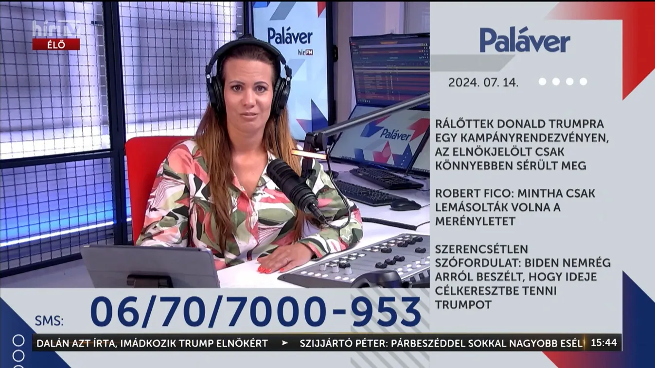 Paláver: Rálőttek Donald Trumpra egy kampányrendezvényen + videó