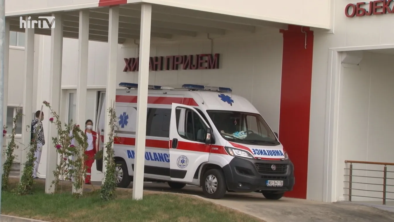 A kórházi kezelésre szoruló betegeket átszállítják a covid kórházba a Vajdaságban