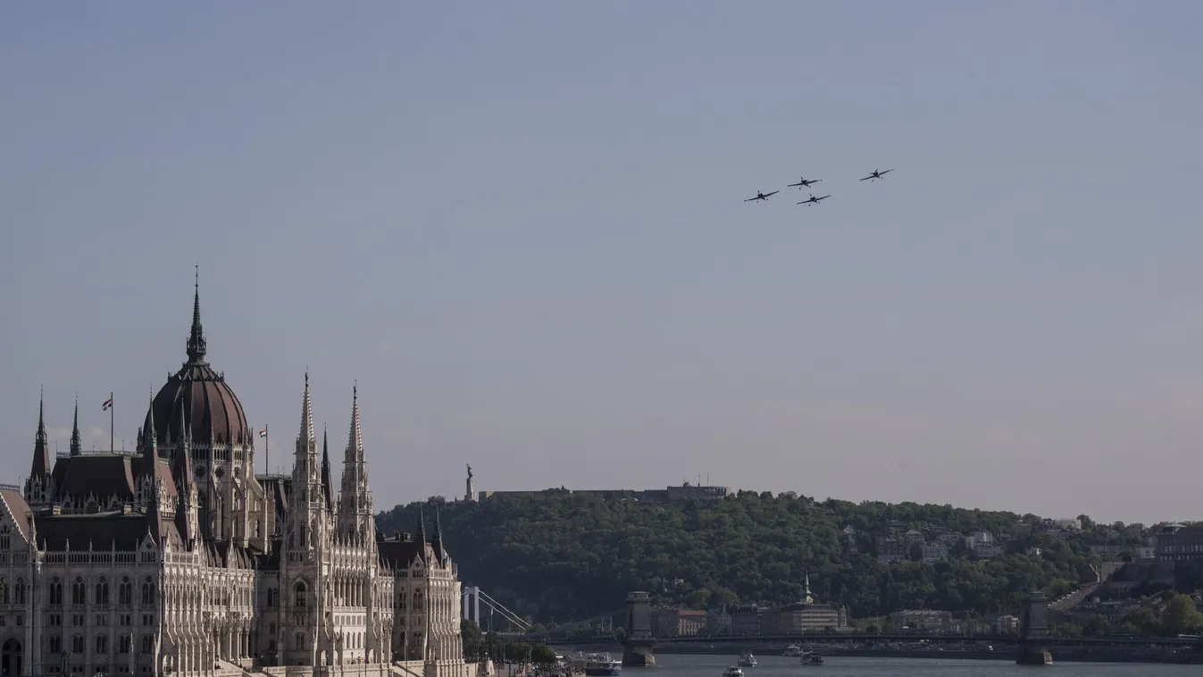 Légiparádé lesz Budapest fölött az augusztus 20-ai ünnepekkor